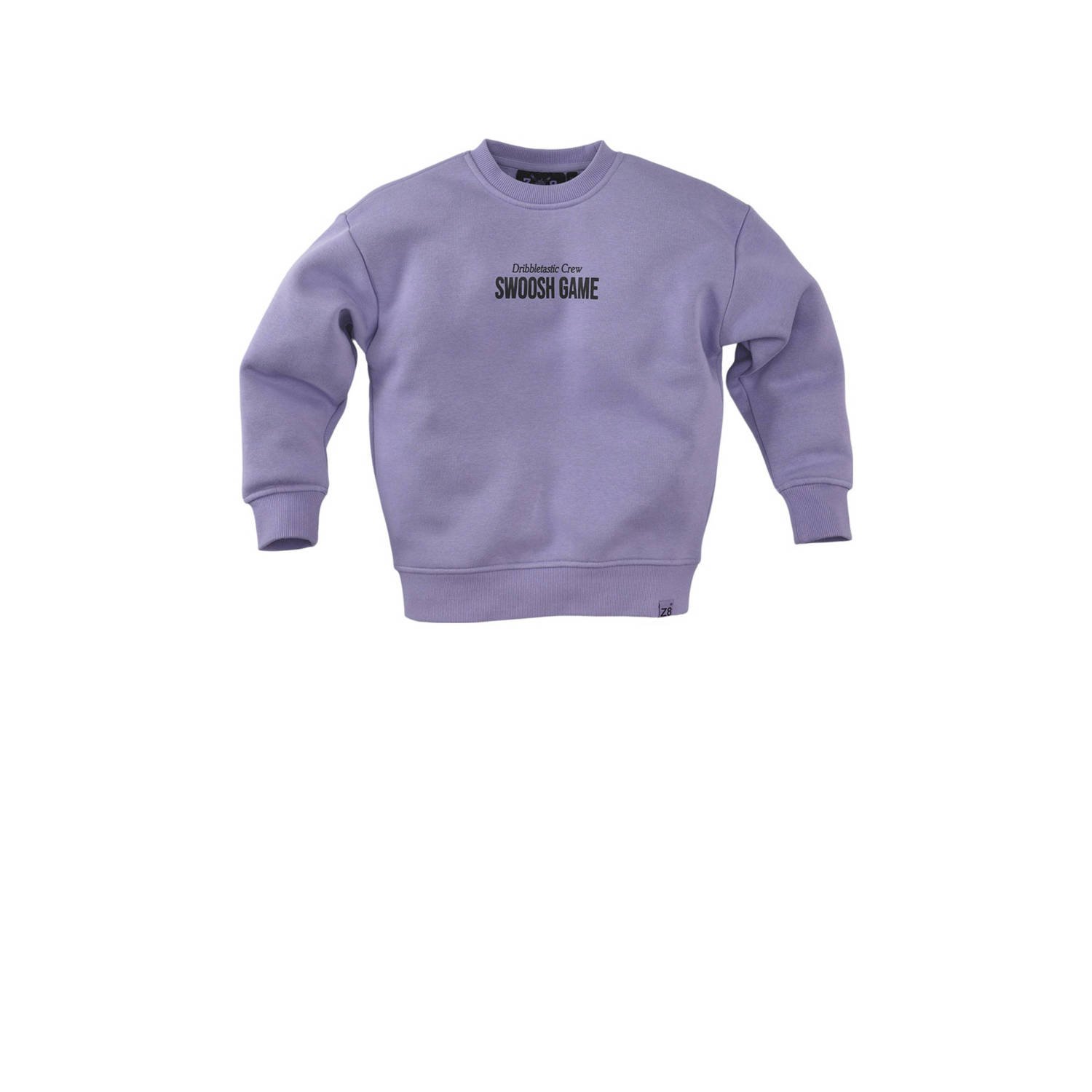 Z8 kids sweater Neyo met backprint lila