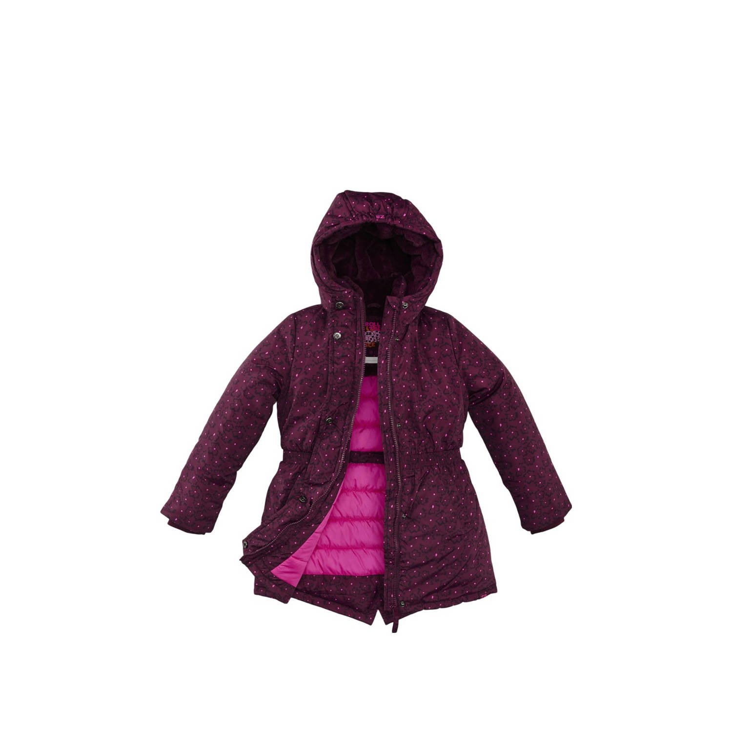 Z8 kids winterjas Channa donkerrood