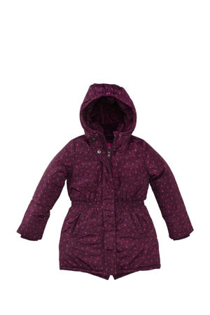 winterjas Channa donkerrood