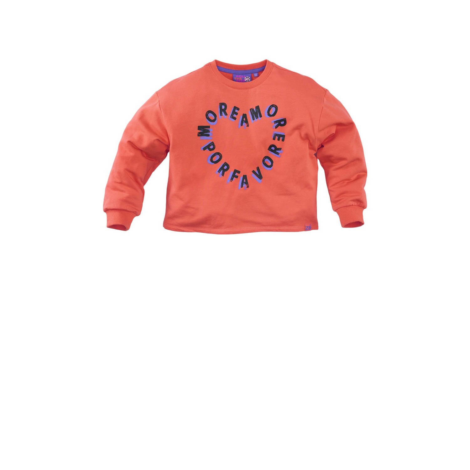 Z8 kids longsleeve Nowella oranje