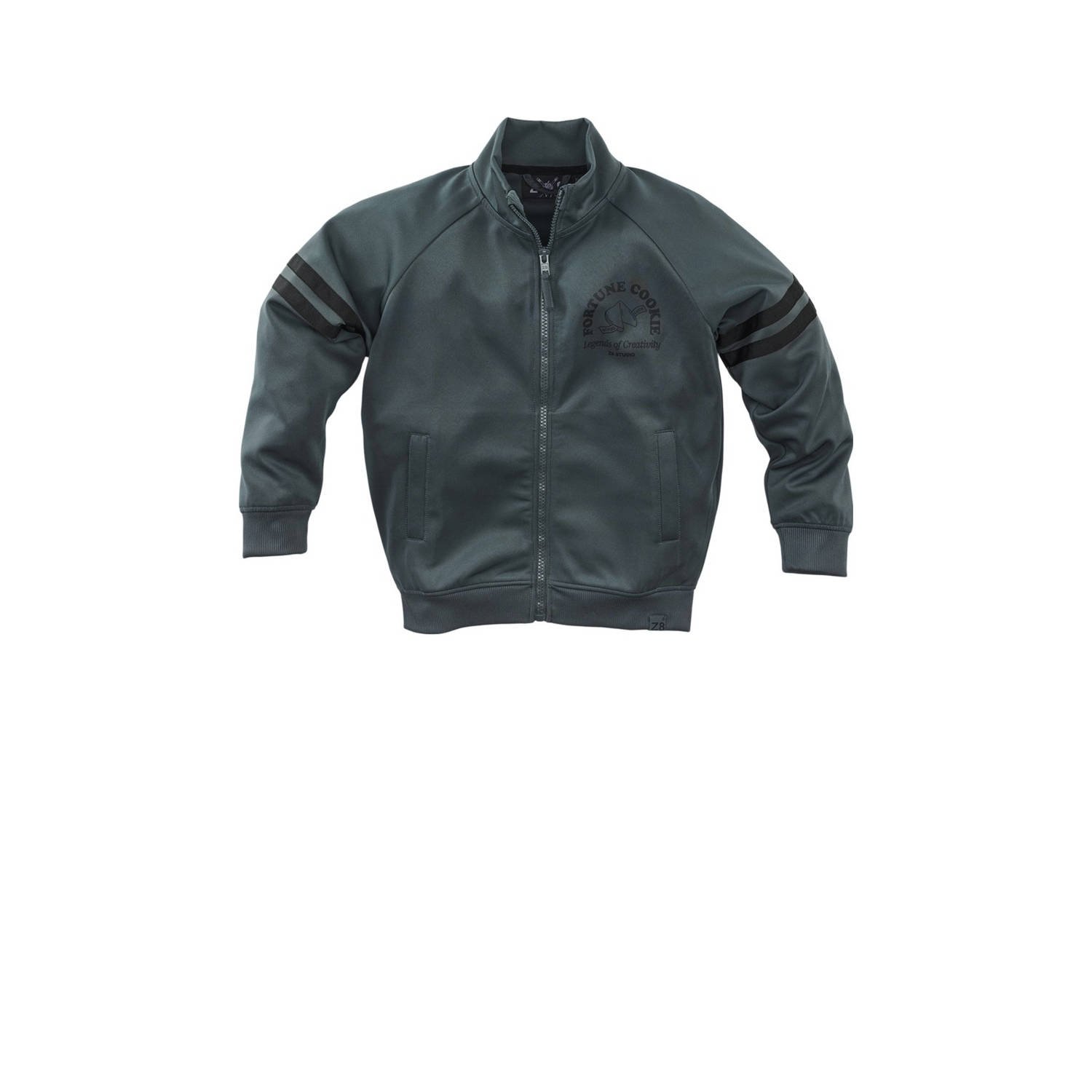Z8 kids sweatvest Finch antraciet