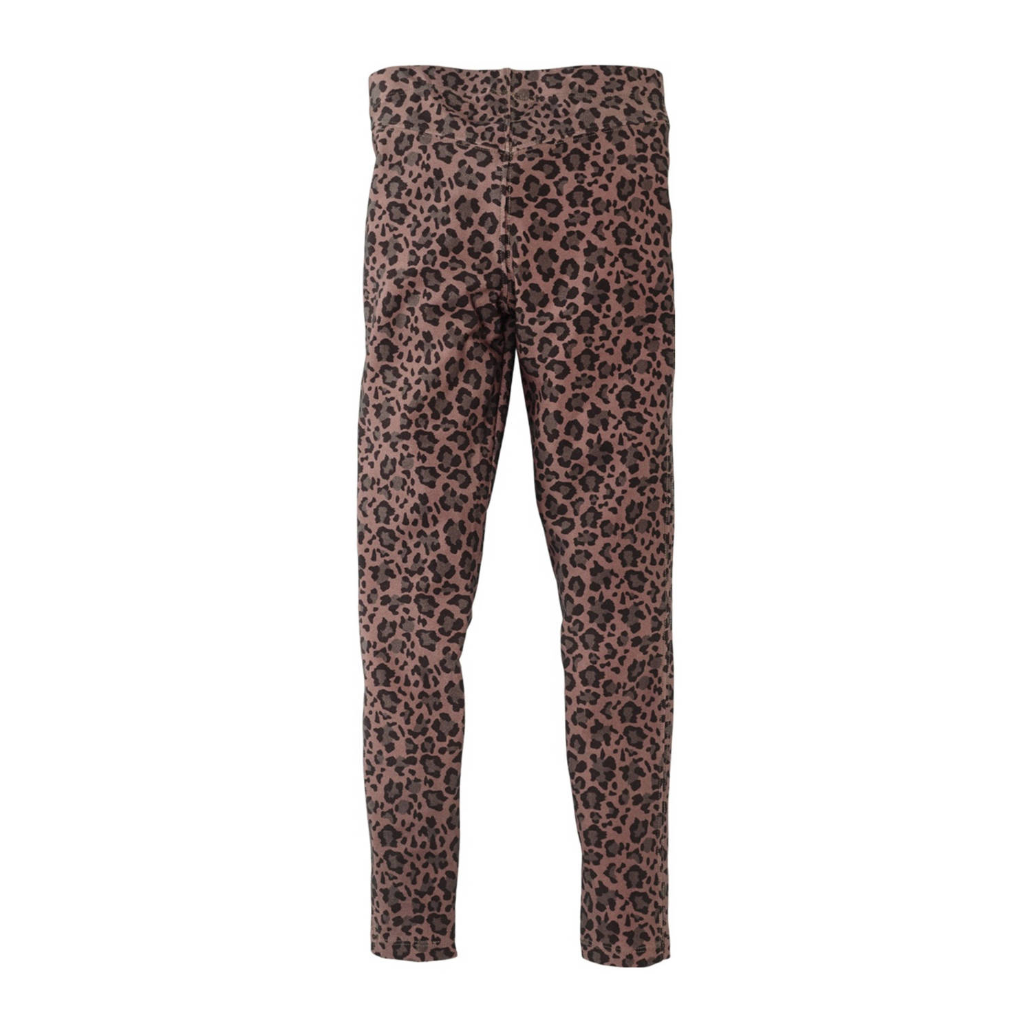 Z8 kids legging Sayna met panterprint bruin