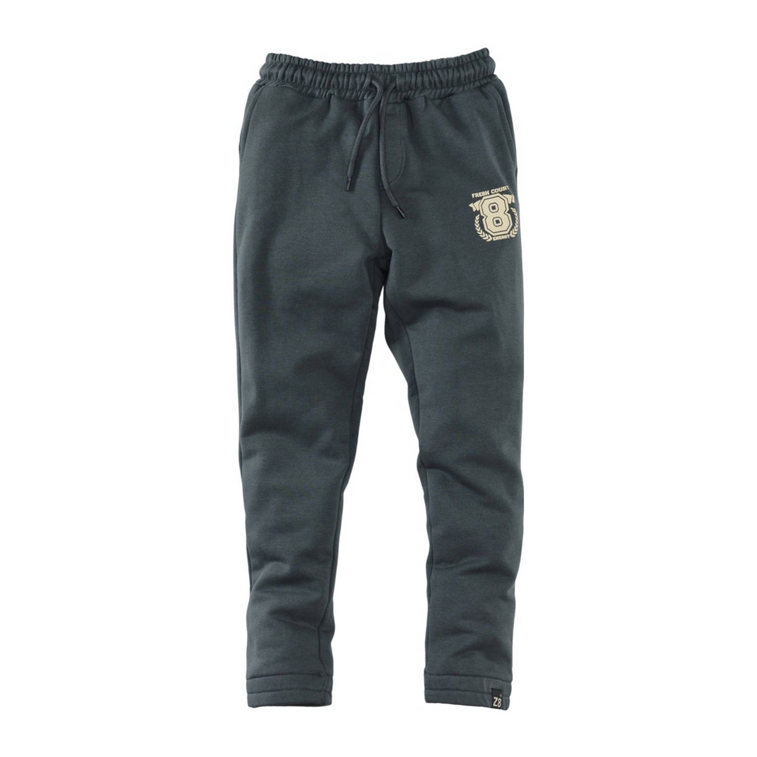 Z8 kids joggingbroek Wiley grijsgroen