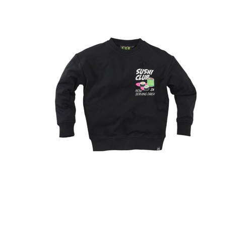 Z8 kids sweater Aero met backprint donkerblauw afbeelding