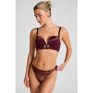 string Avela donkerrood