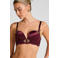 Private voorgevormde push-up bh Avela donkerrood