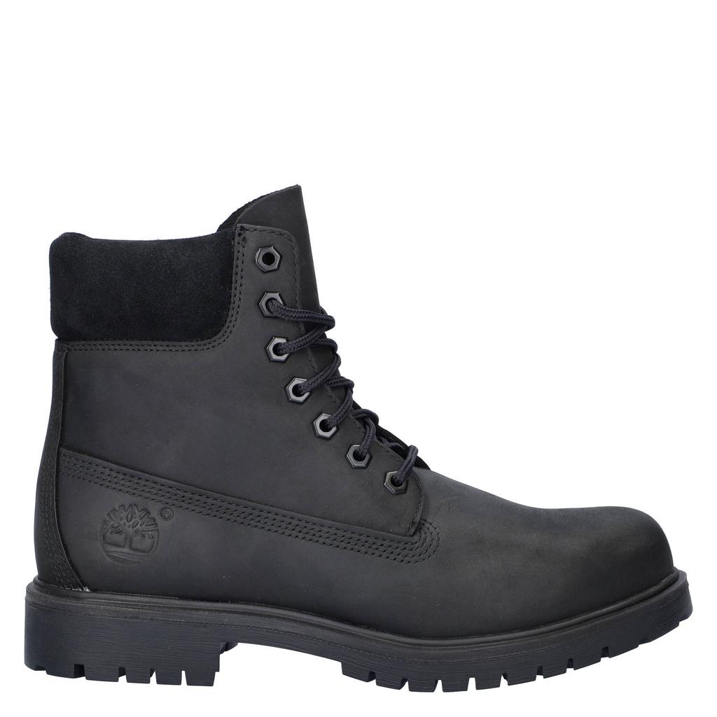 Zwarte heren Timberland 6 Inch Premium nubuck veterboots
