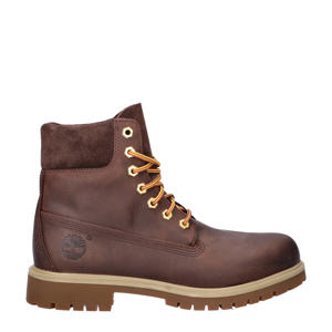 6 Inch Premium  nubuck veterboots bruin