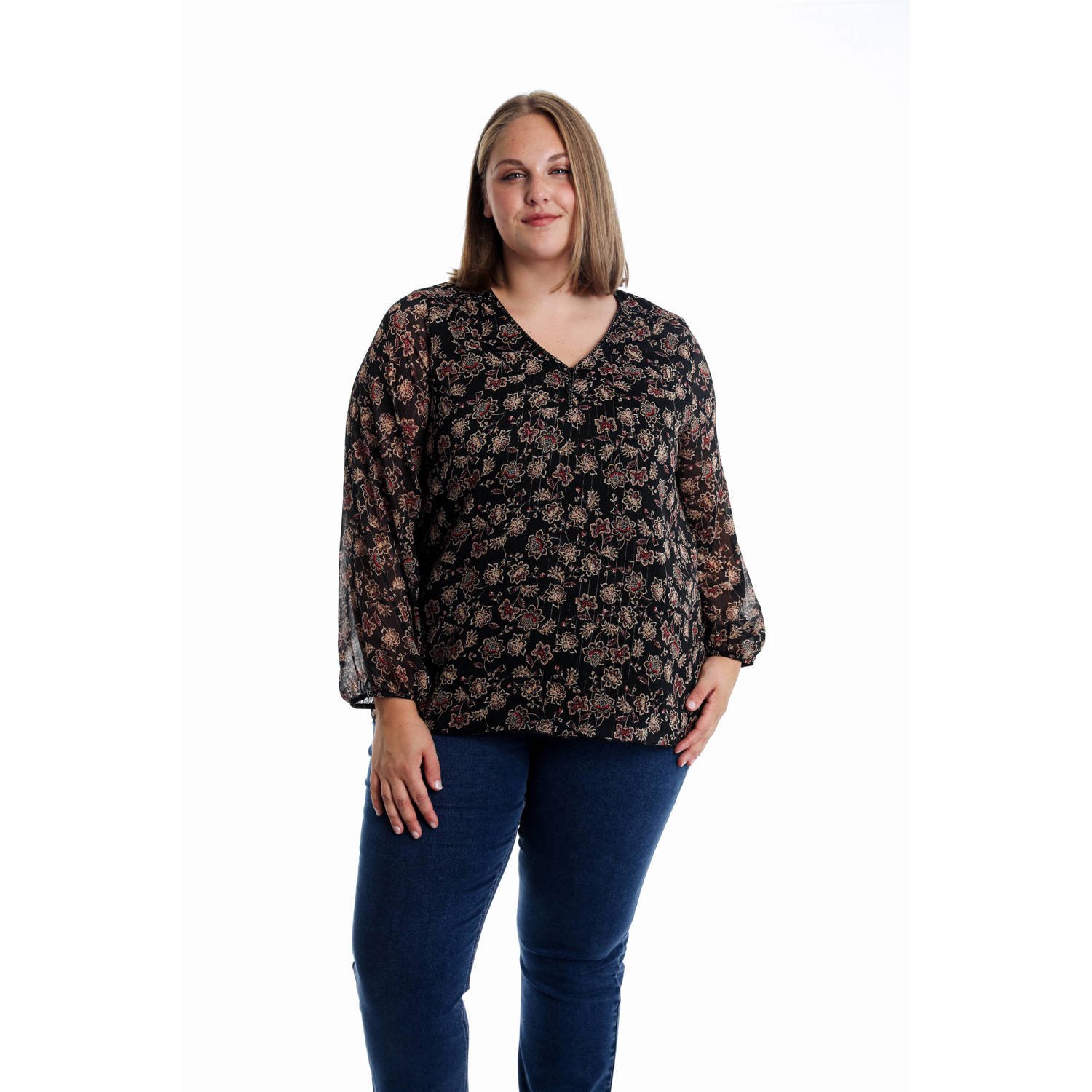Paprika top zwart