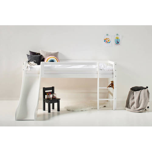 Hoppekids Half Hoogslaper Met Glijbaan hoppekids kopen in de aanbieding Hoppekids Half Hoogslaper Met Glijbaan hoppekids kopen in de aanbieding