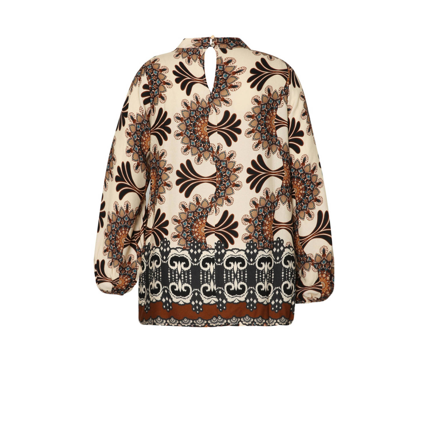 Paprika blousetop bruin