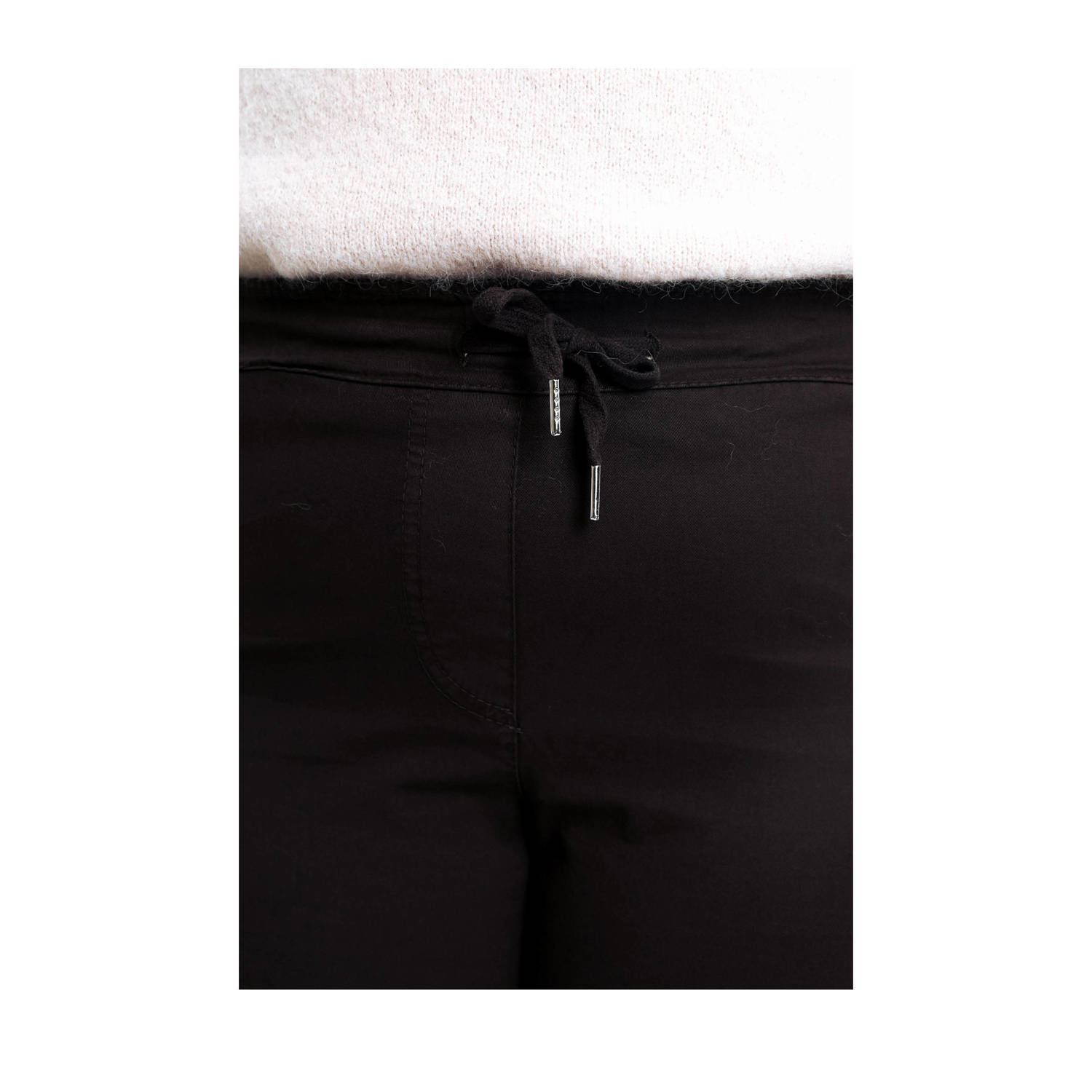 Paprika tapered regular waist broek donkergroen