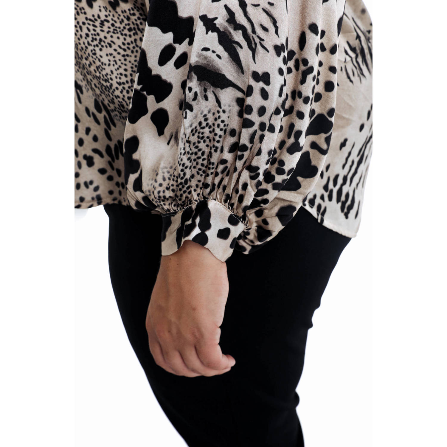 Paprika blousetop beige