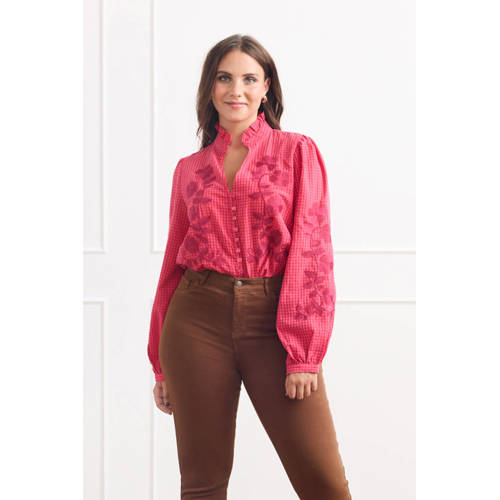 LOLALIZA blouse roze afbeelding
