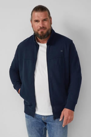 sweatvest donkerblauw