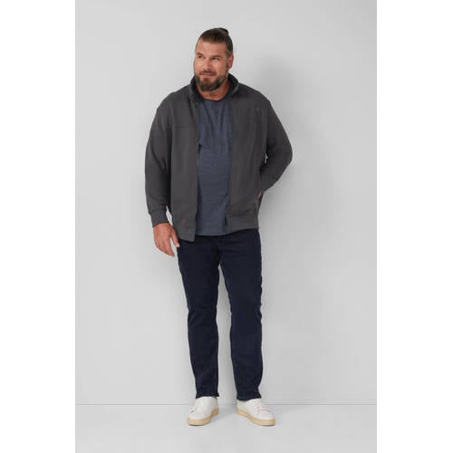 s.Oliver Big Size sweatvest antraciet afbeelding