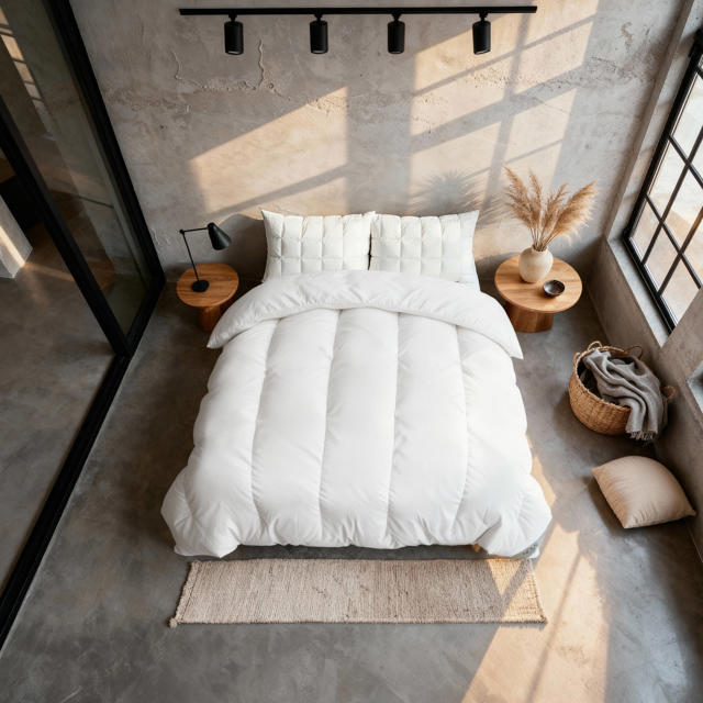 Yves Delorme Cocon bedsprei 260 x 240 cm • Gebroken wit • de Bijenkorf