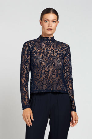top donkerblauw
