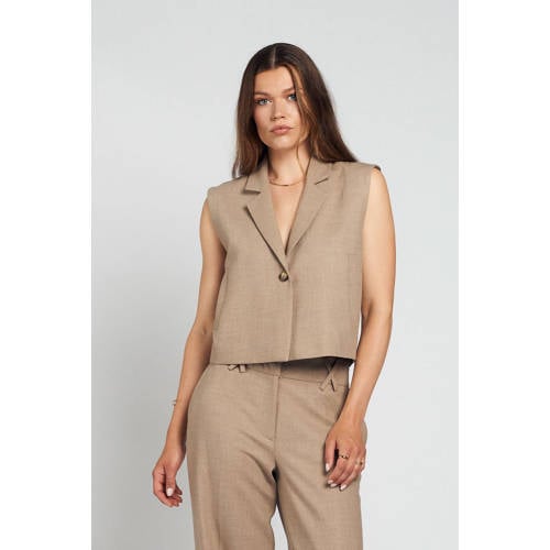 Spooq the label gilet beige afbeelding