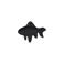 House Doctor wandhanger Fish  (19,5x14,5 cm)