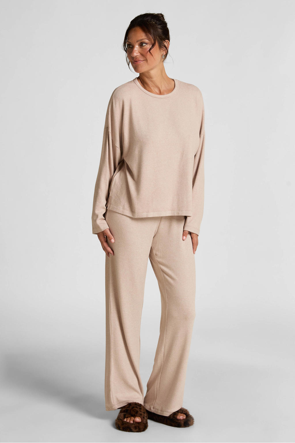 Hunkemöller pyjamabroek beige