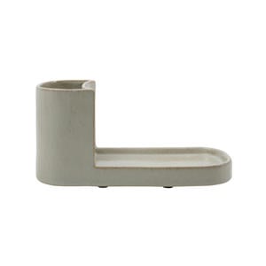 borstel- en zeephouder Datura (26x10.50x12.50 cm)