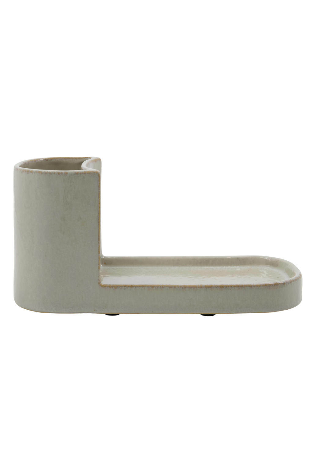 Meraki borstel- en zeephouder Datura (26x10.50x12.50 cm)
