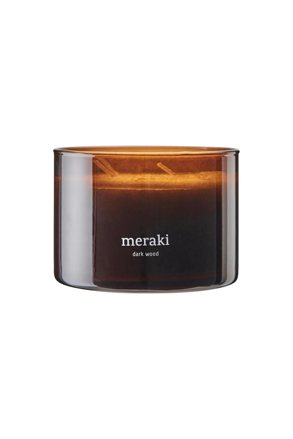 Meraki geurkaars 32u Dark Wood