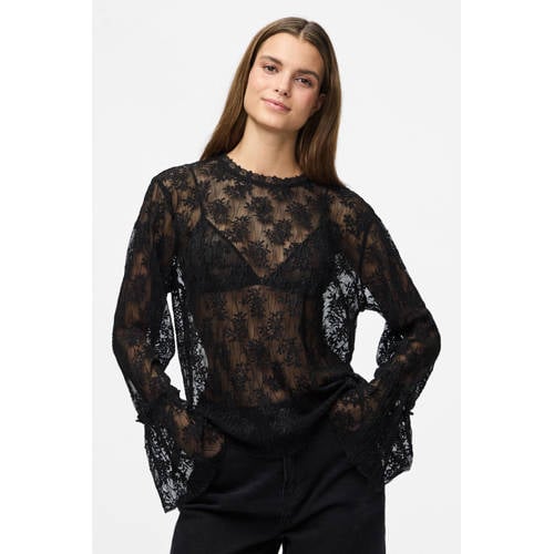 PIECES top zwart afbeelding