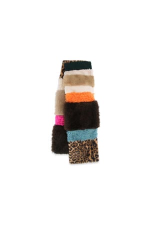 teddy sjaal Poppy multi