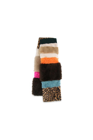 teddy sjaal Poppy multi