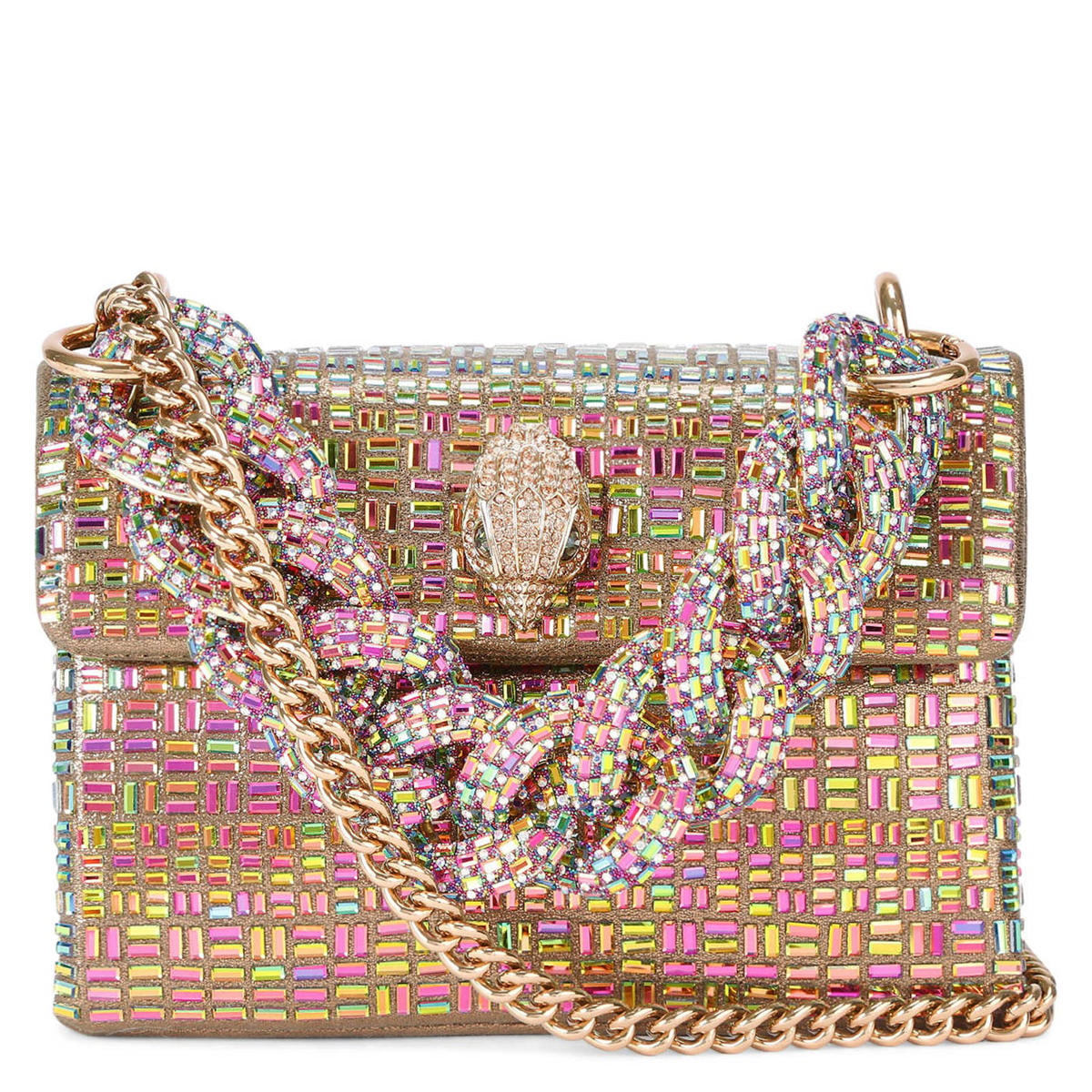 Silver Diamanté Clutch Bag | New Look