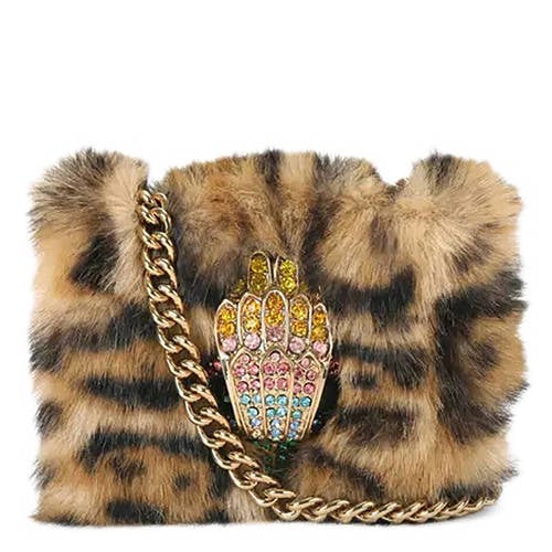 Kurt Geiger mini crossbody tas Micro Kensington bruin afbeelding