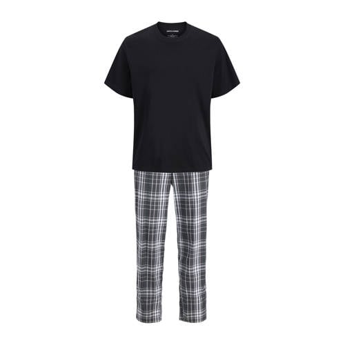 JACK & JONES pyjama JACLUCA zwart/grijs afbeelding