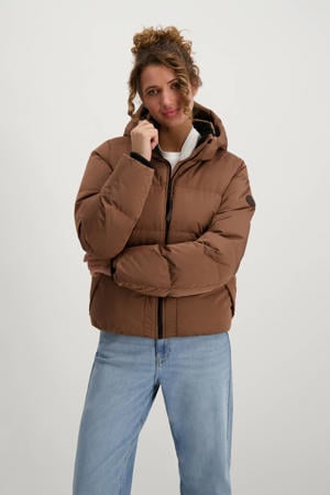 winterjas bruin