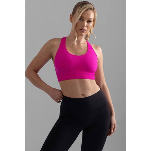 Dorina level 1 seamless sportbh Ninni roze afbeelding