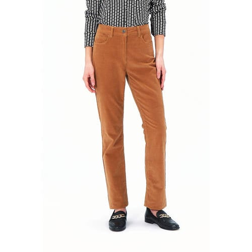 Caroll high waist bootcut jeans camel afbeelding