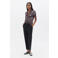 Caroll rechtvallend slim fit pantalon zwart