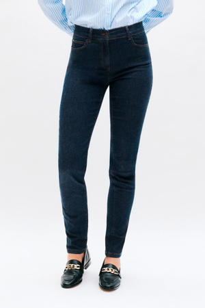 skinny jeans dark blue denim