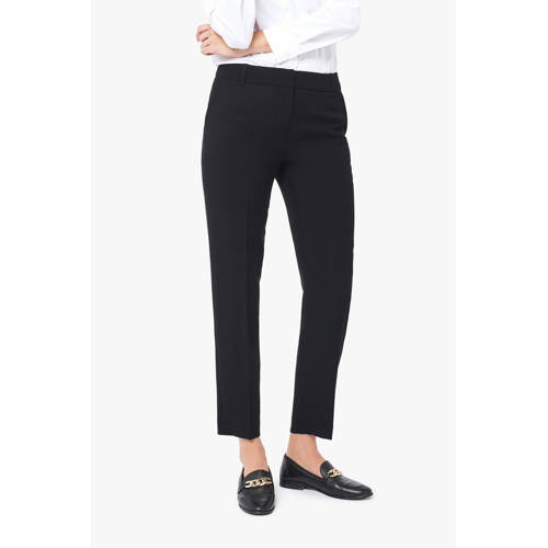 Caroll rechtvallend regular waist chino zwart afbeelding