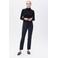 Caroll rechtvallend regular waist chino donkerblauw