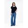 Caroll spencer met wol donkerblauw