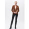 Caroll fluwelen regular blazer taupe