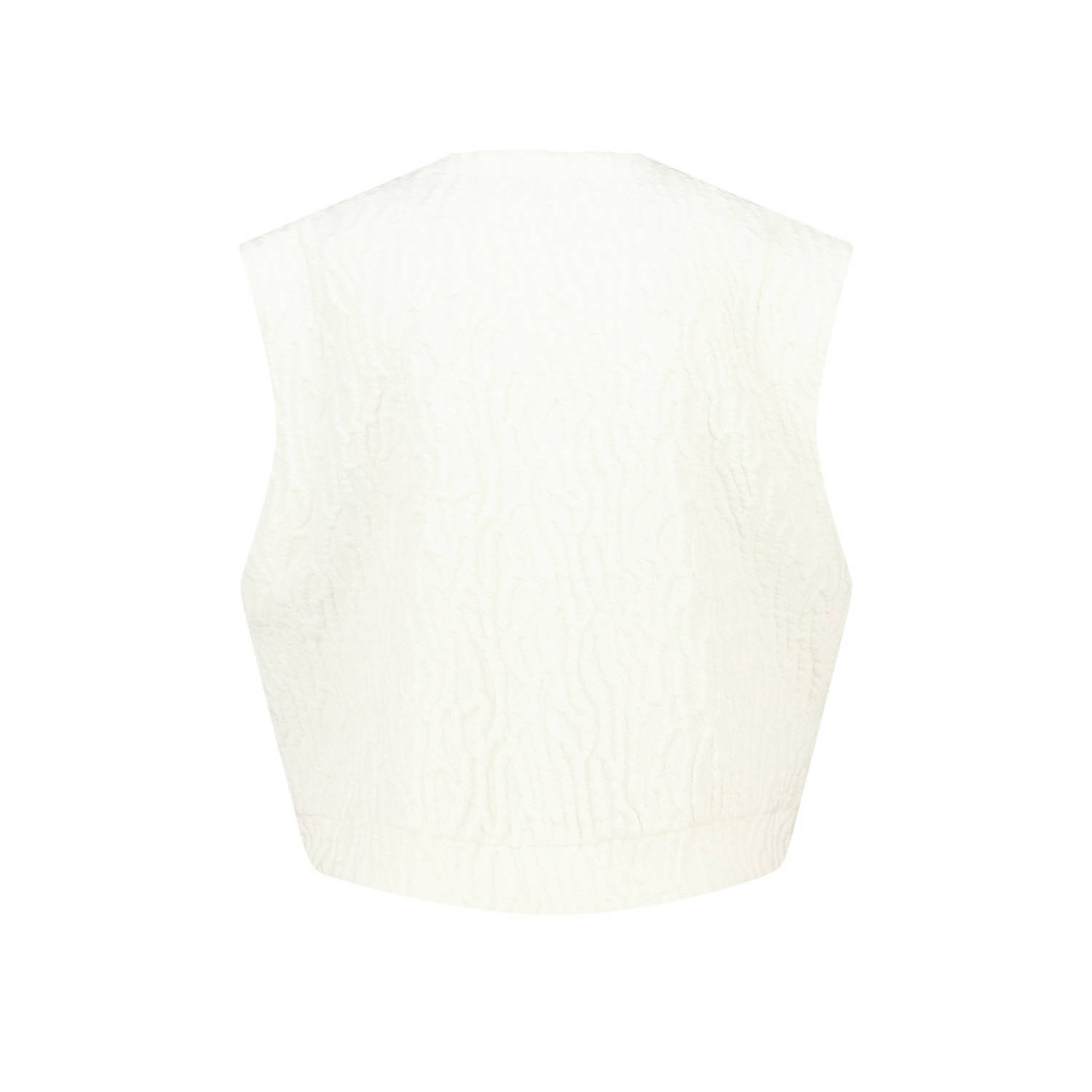 MS Mode gilet ecru