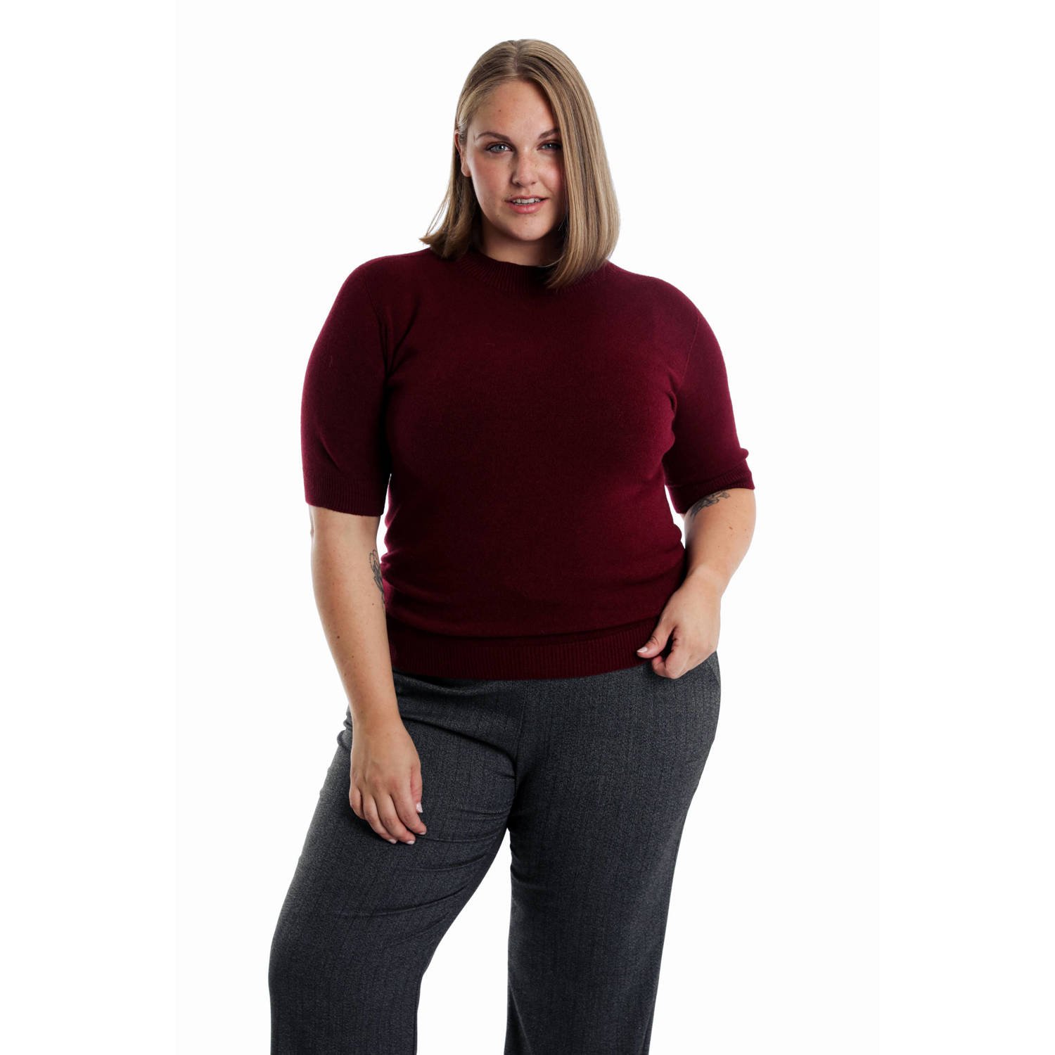 Paprika top donkerrood