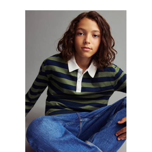 Mango Kids polo groen afbeelding