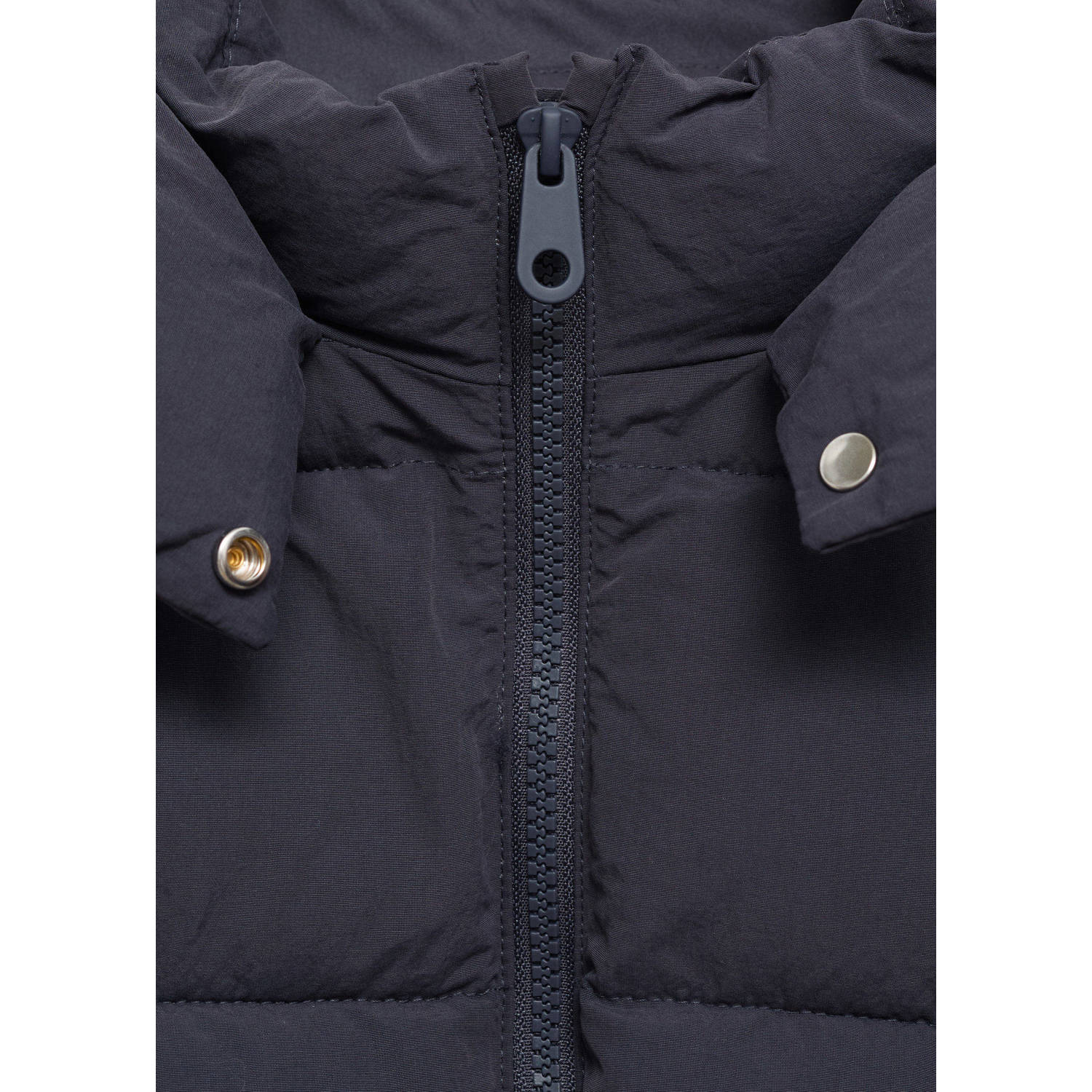Mango Kids gewatteerde jas marine