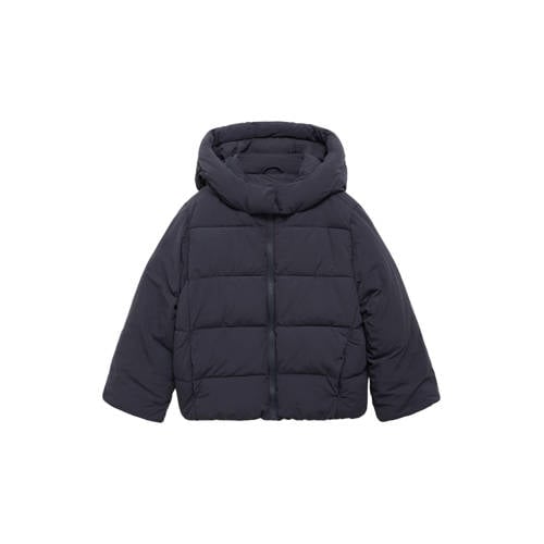 Mango Kids gewatteerde jas marine afbeelding
