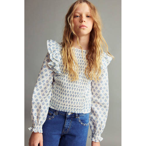 Mango Kids blousetop wit afbeelding
