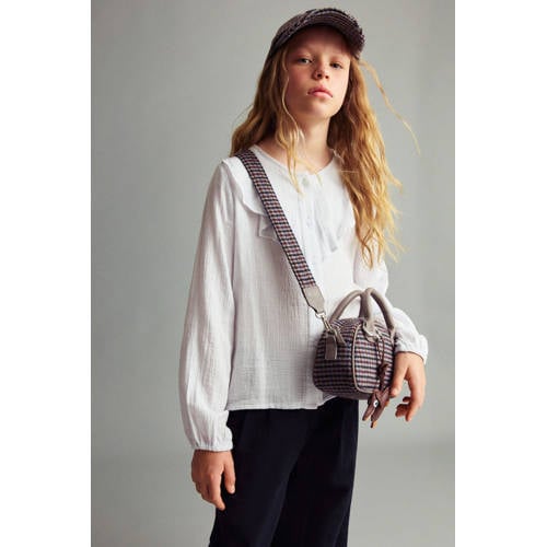 Mango Kids blouse lichtblauw afbeelding